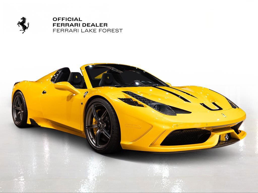 Certified 2015 Ferrari 458 Speciale A RWD image 8