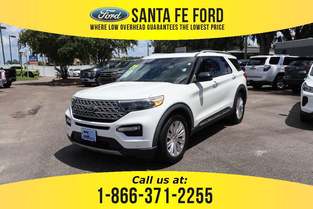 Used 2020 Ford Explorer Limited w/ Class III Trailer Tow Package RWD image 1