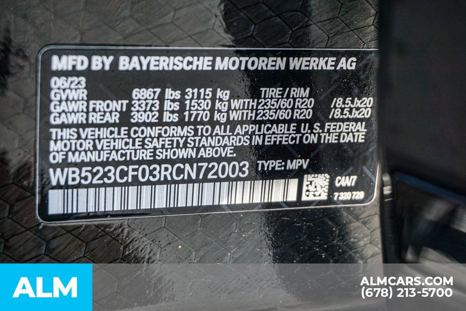 Used 2024 BMW iX xDrive50 w/ Convenience Package AWD/4WD image 64