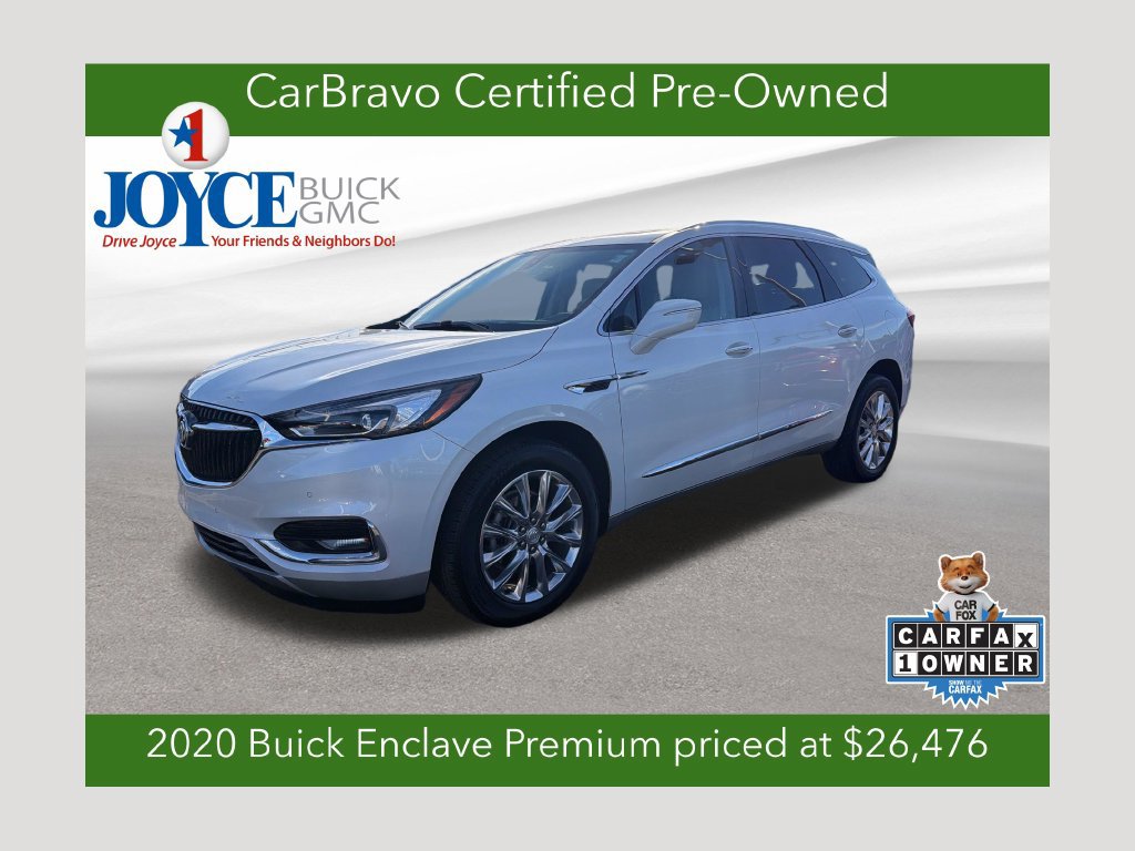 Certified 2020 Buick Enclave Premium w/ Sun and Sites Package