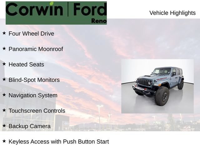 Used 2026 Jeep Wrangler Unlimited Rubicon AWD/4WD image 8
