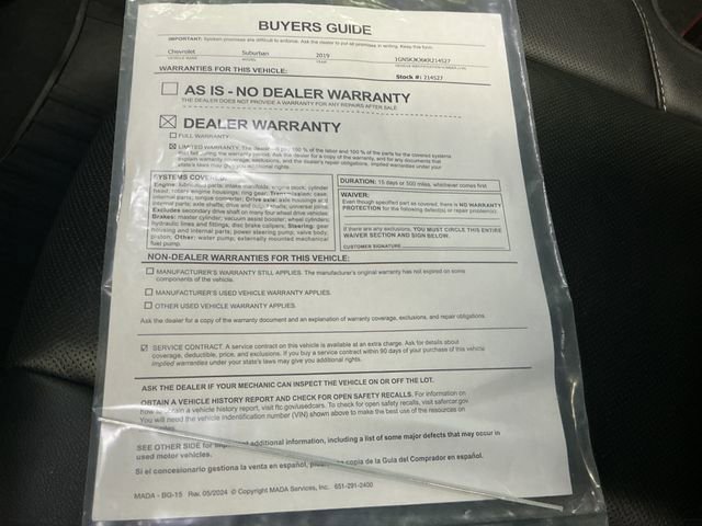 Used 2019 Chevrolet Suburban Premier image 63