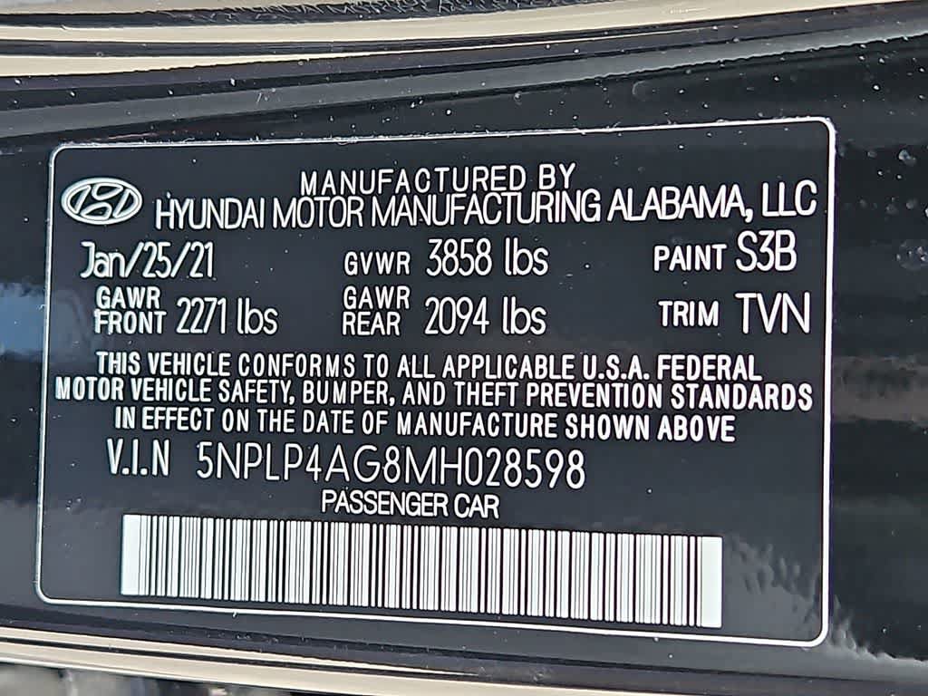 Used 2021 Hyundai Elantra Limited FWD image 30