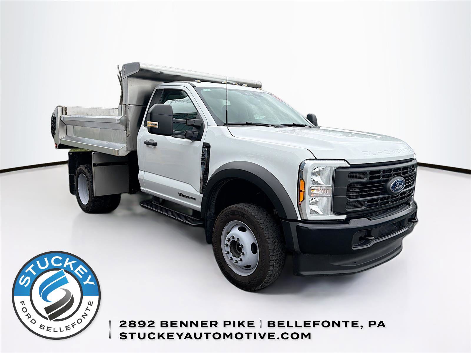 Used 2024 Ford F550 4x4 Regular Cab Super Duty w/ Snow Plow Prep Package image 1
