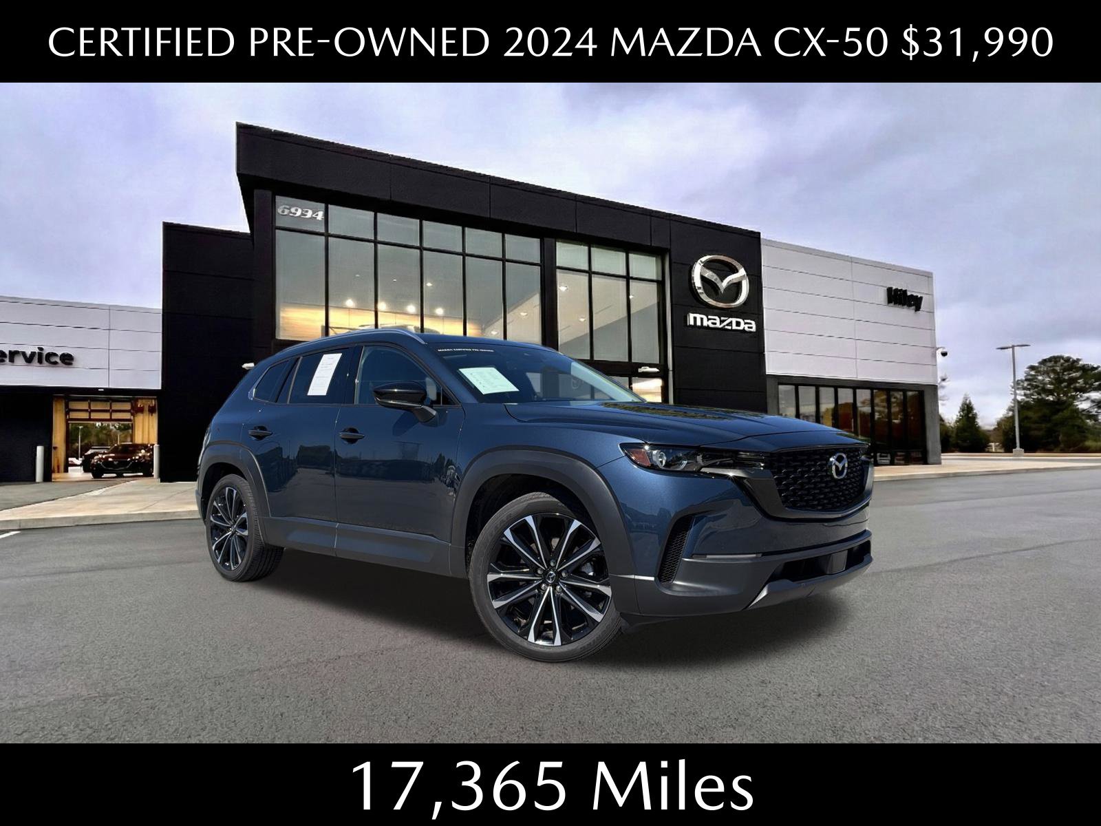 Certified 2024 MAZDA CX-50 AWD 2.5 S w/ Cargo Package