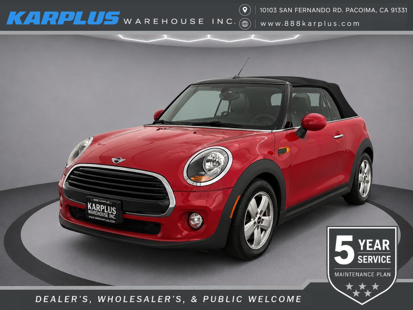 Used 2019 MINI Cooper Convertible FWD image 1