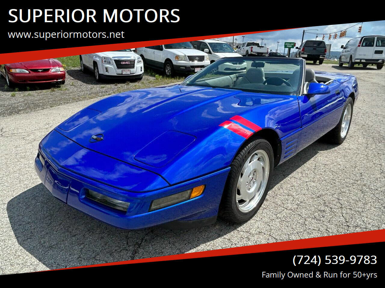 Used 1994 Chevrolet Corvette Convertible