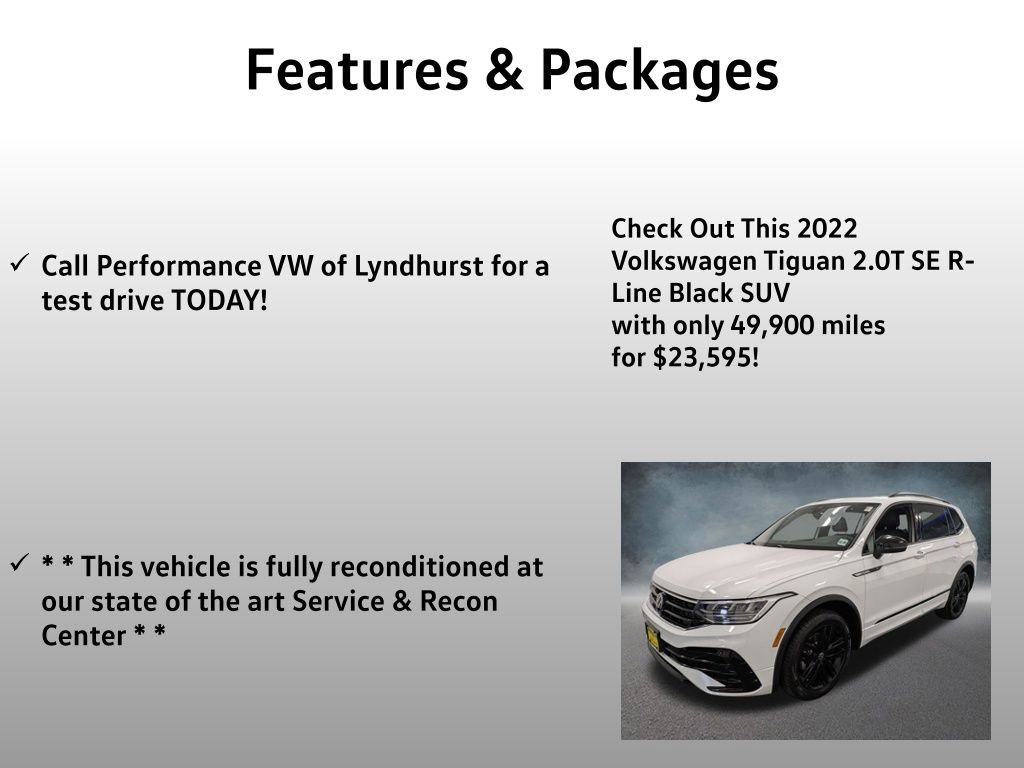 Used 2022 Volkswagen Tiguan SE R-Line image 4