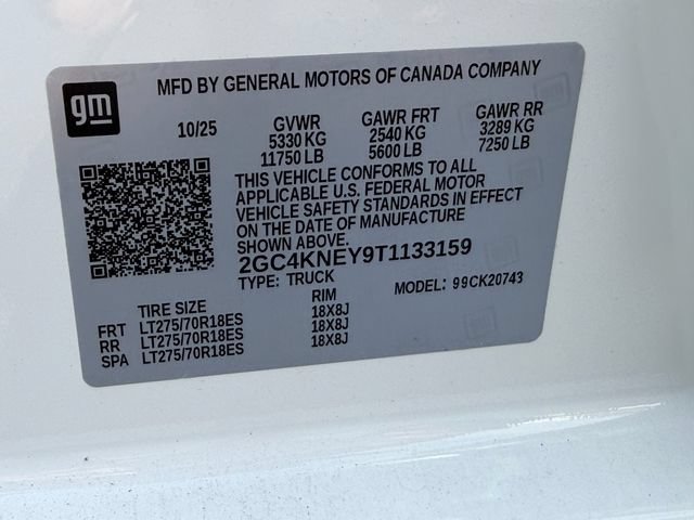 New 2026 Chevrolet Silverado 2500 LT w/ Safety Package AWD/4WD image 14