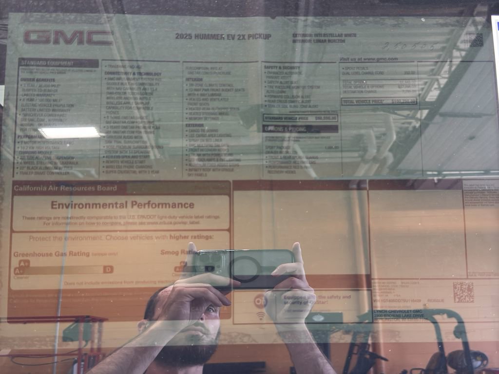 New 2025 GMC Hummer EV 2X w/ LPO, Sport Package image 45