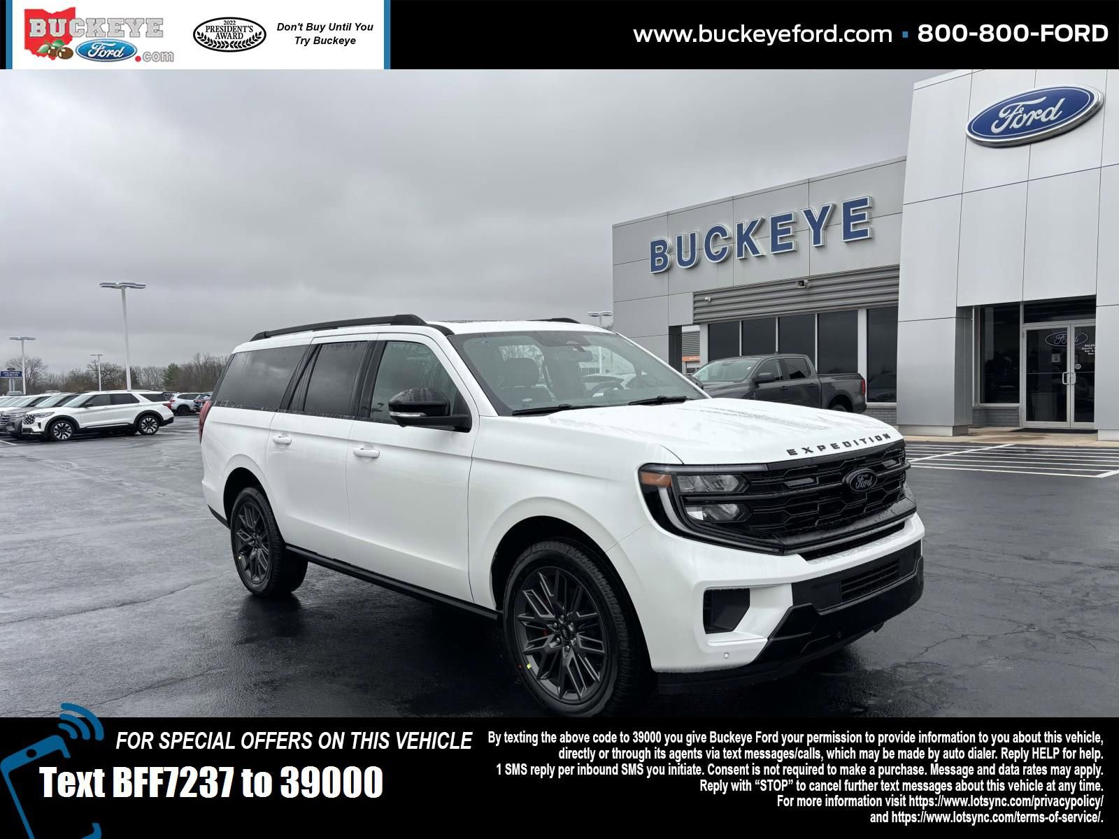 New 2025 Ford Expedition Max Platinum w/ Stealth Performance Package