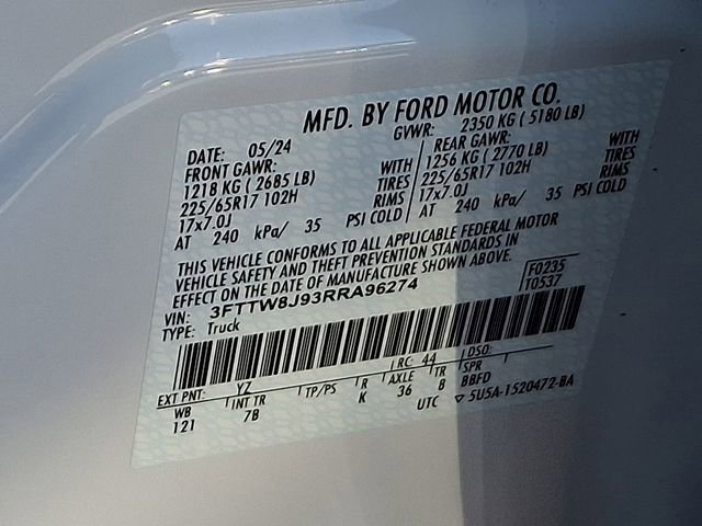 Used 2024 Ford Maverick XLT w/ Equipment Group 300A Standard image 31