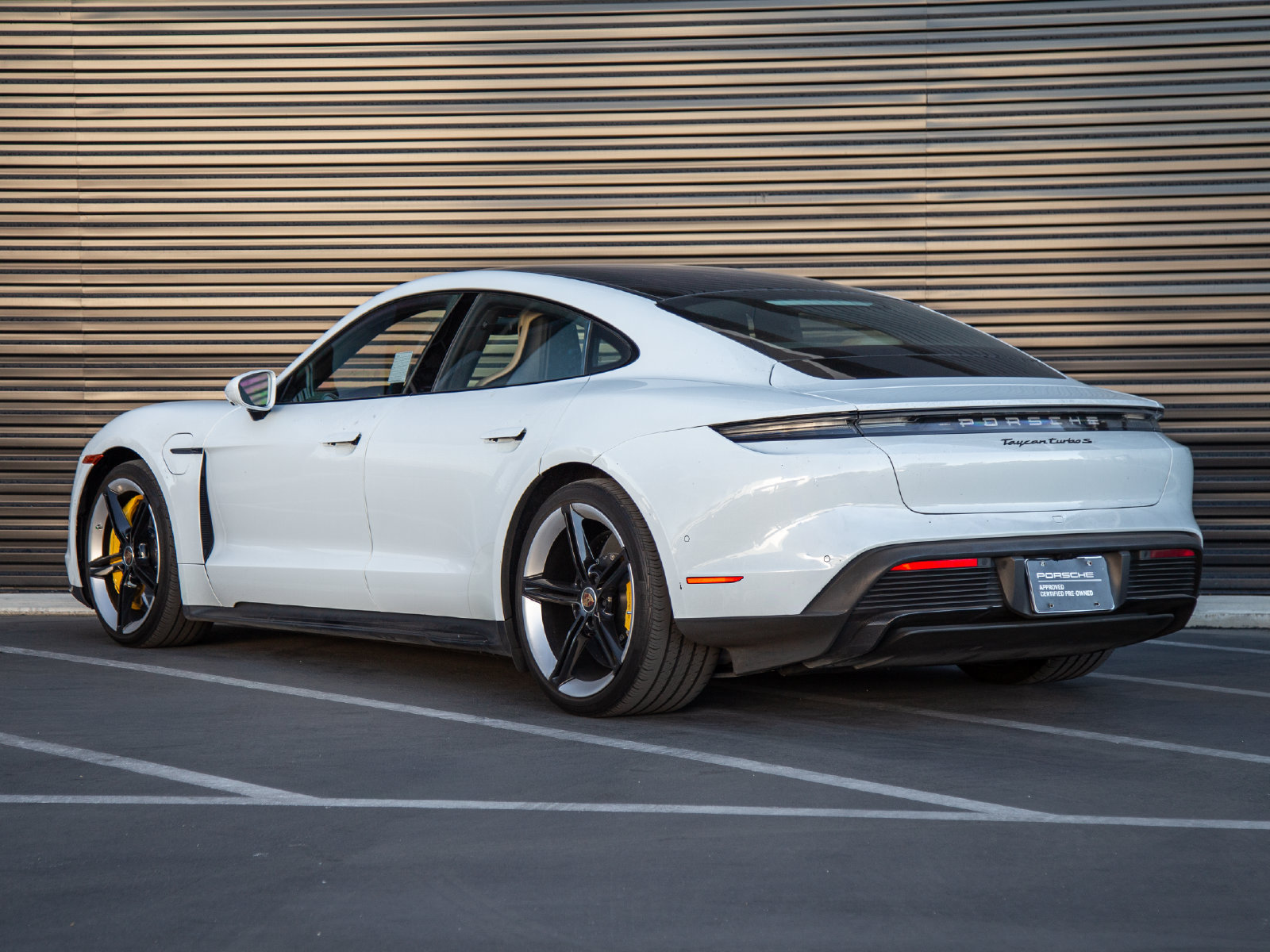 Certified 2020 Porsche Taycan Turbo S AWD/4WD image 3