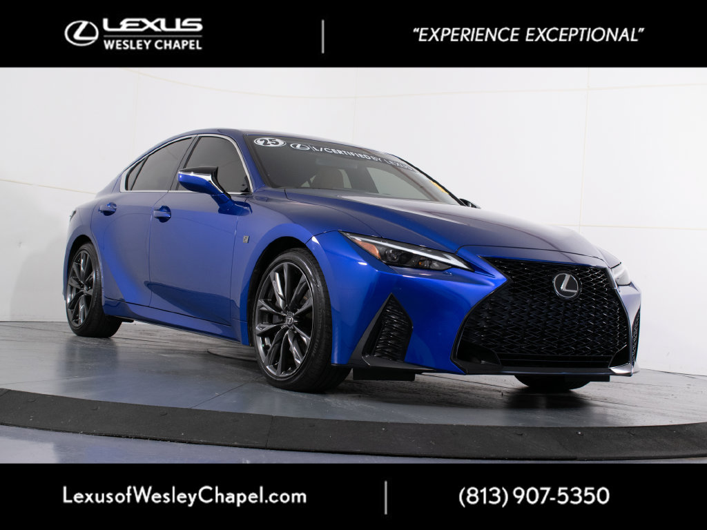 Certified 2025 Lexus IS 350 F Sport