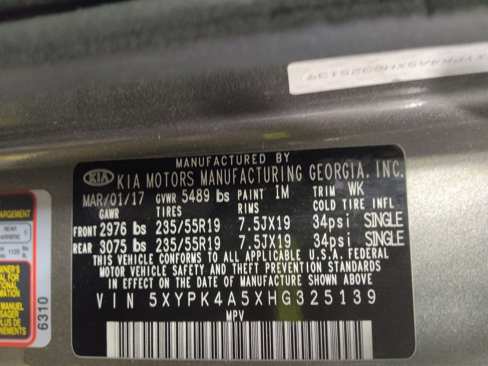 Used 2017 Kia Sorento SX FWD image 33