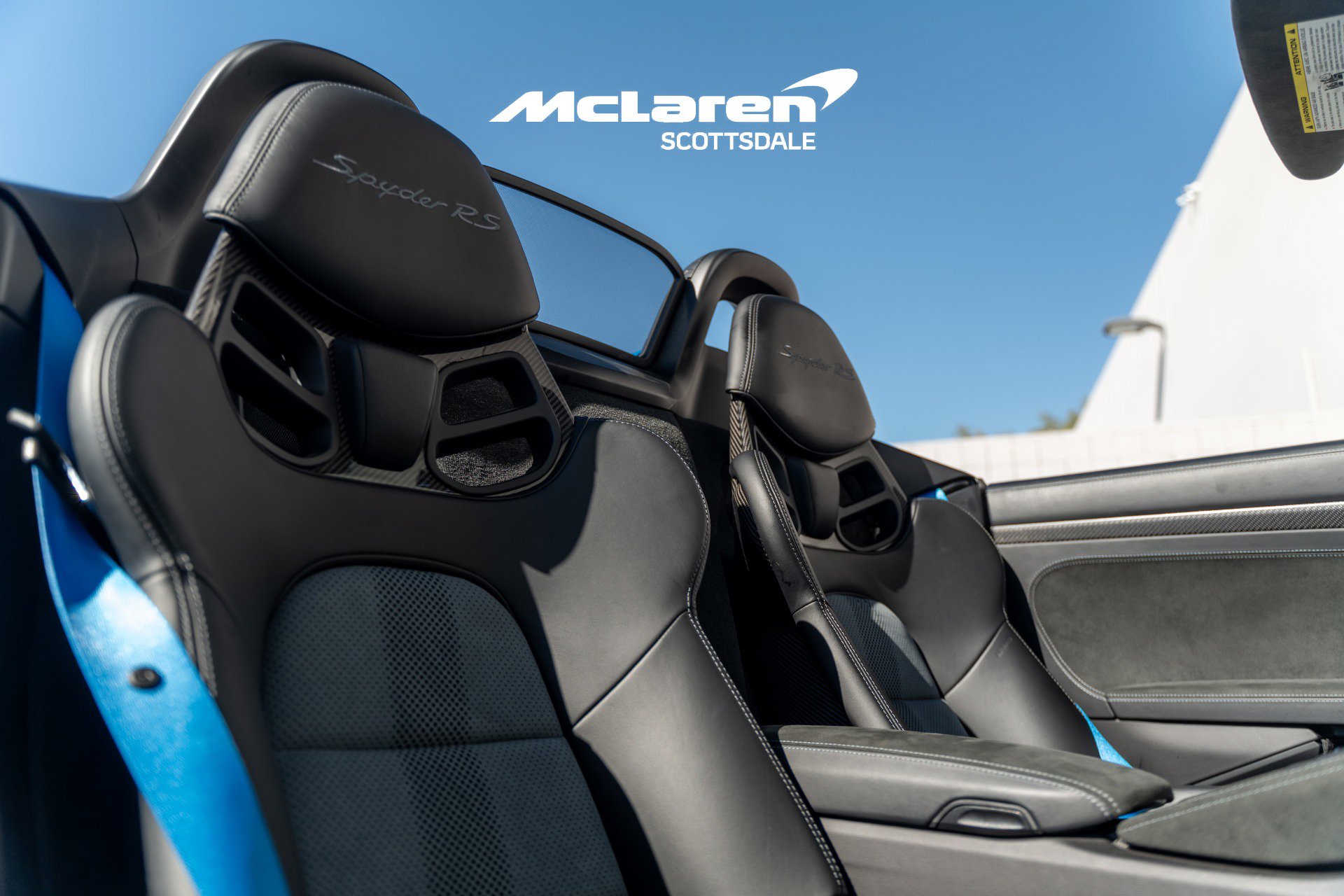 Used 2024 Porsche 718 Boxster Spyder RS w/ Light Design Package image 12