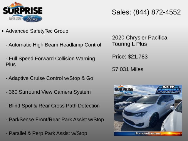 Used 2020 Chrysler Pacifica Touring-L Plus FWD image 16
