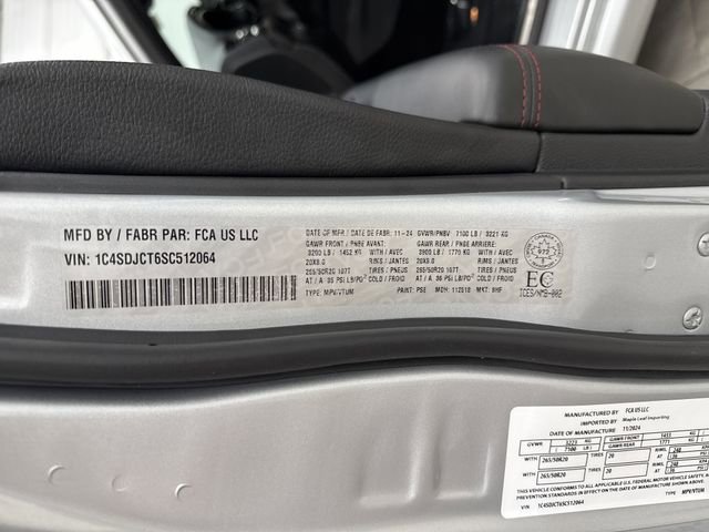 Certified 2025 Dodge Durango R/T image 43