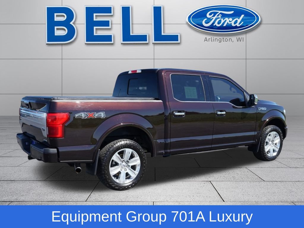 Used 2019 Ford F150 Platinum w/ Equipment Group 701A Luxury AWD/4WD image 3