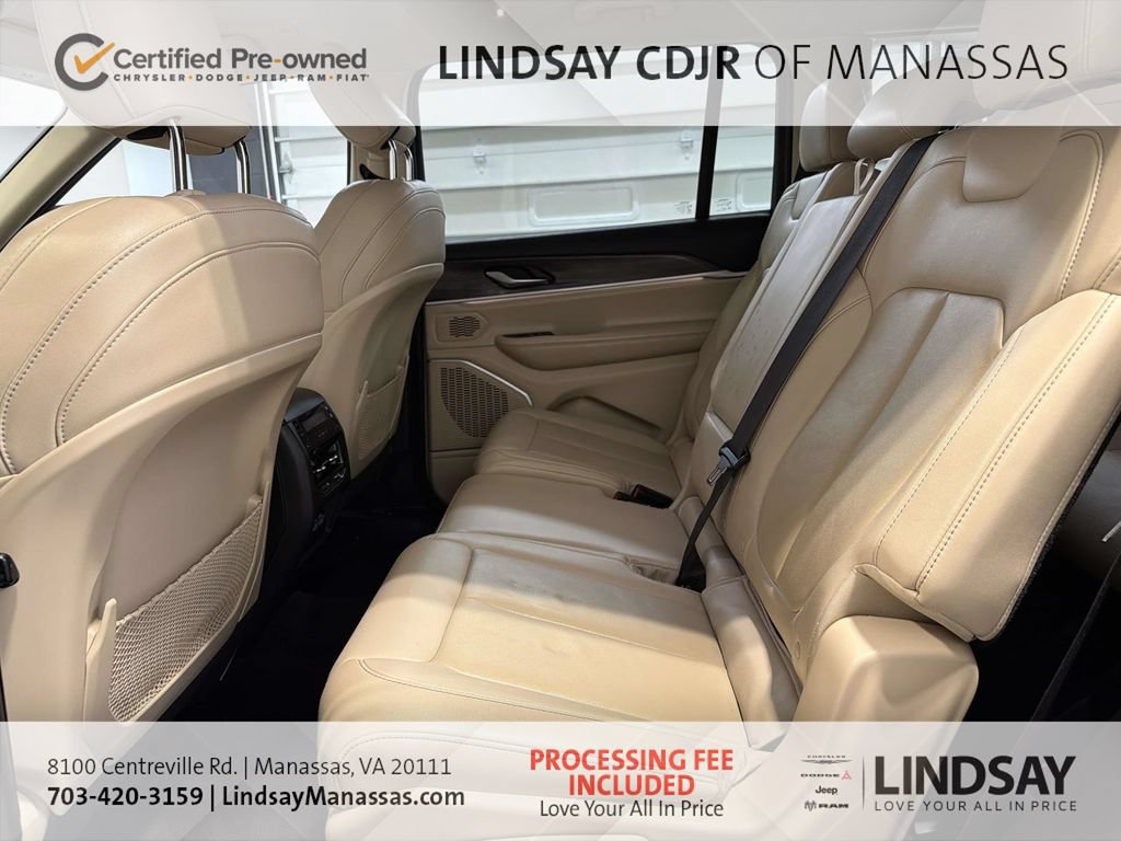 Certified 2022 Jeep Grand Cherokee L Limited AWD/4WD image 21