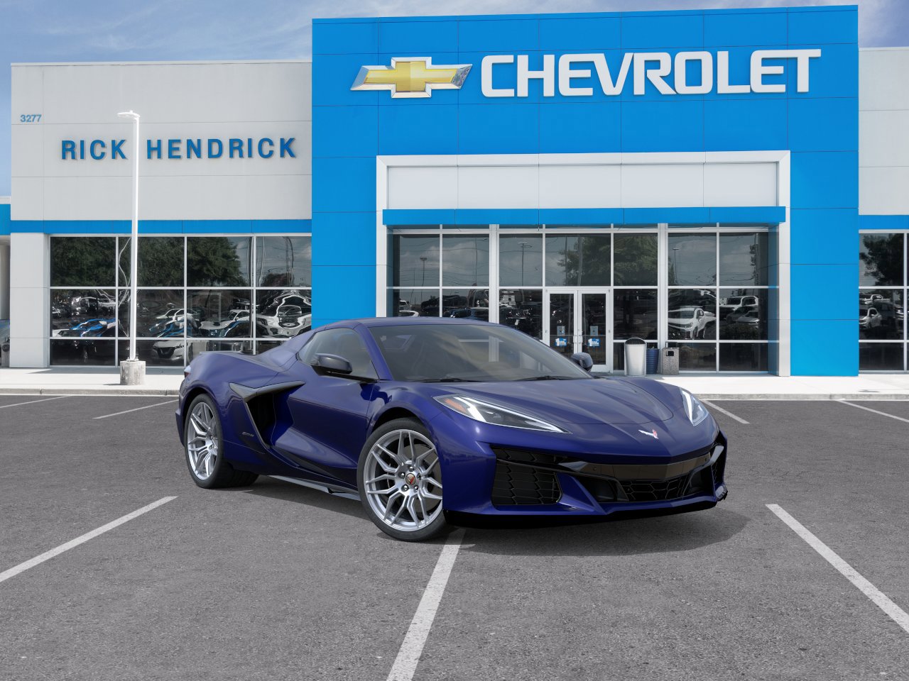 New 2026 Chevrolet Corvette Z06 w/ Chrome Exterior Badge Package image 2