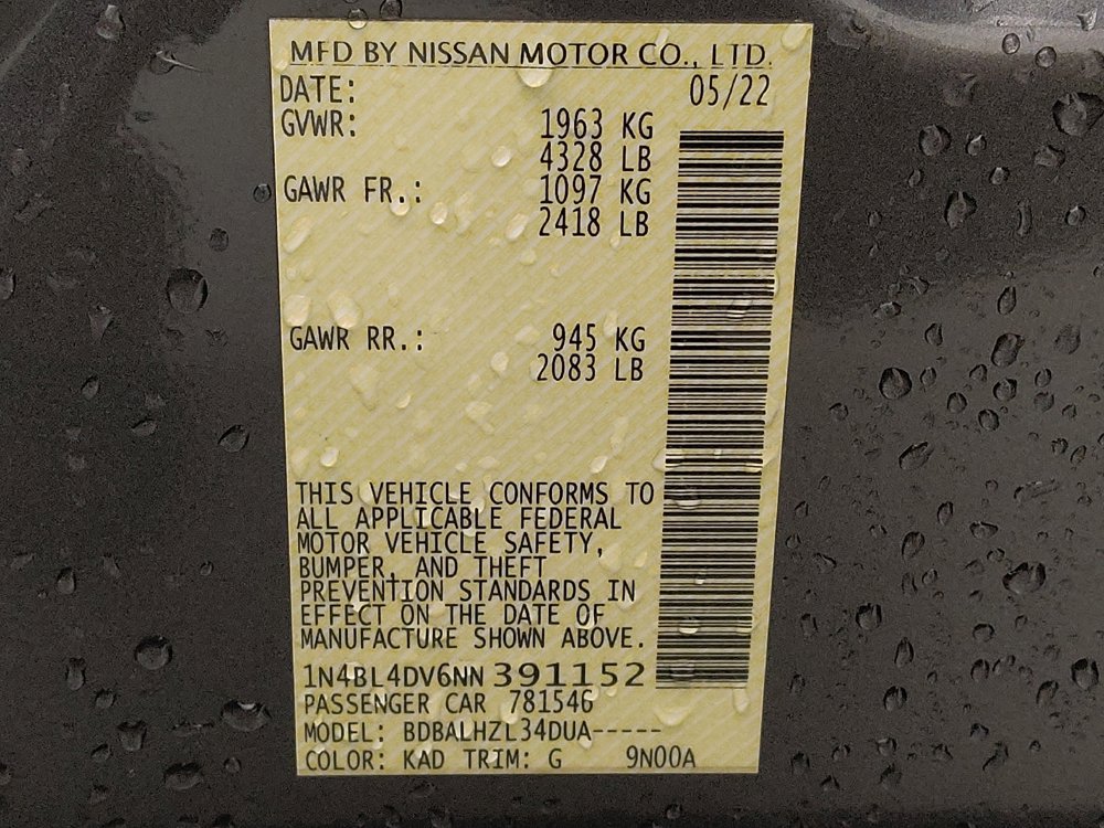 Used 2022 Nissan Altima 2.5 SV image 33