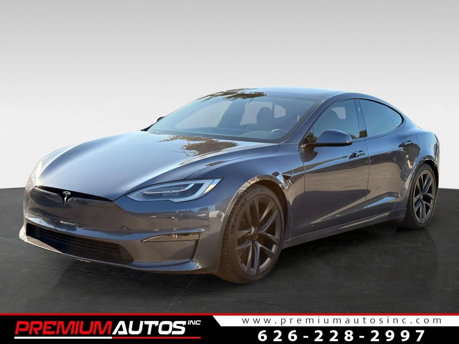 Used 2021 Tesla Model S Long Range AWD/4WD image 1