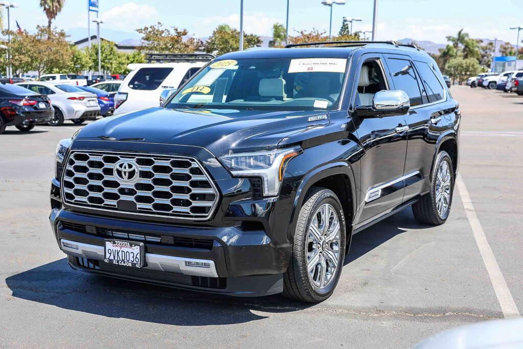 Certified 2025 Toyota Sequoia Capstone AWD/4WD image 23