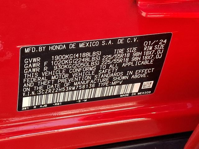 Certified 2024 Honda HR-V Sport image 28