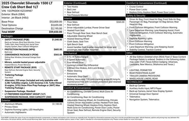 New 2025 Chevrolet Silverado 1500 LT w/ Safety Package image 5