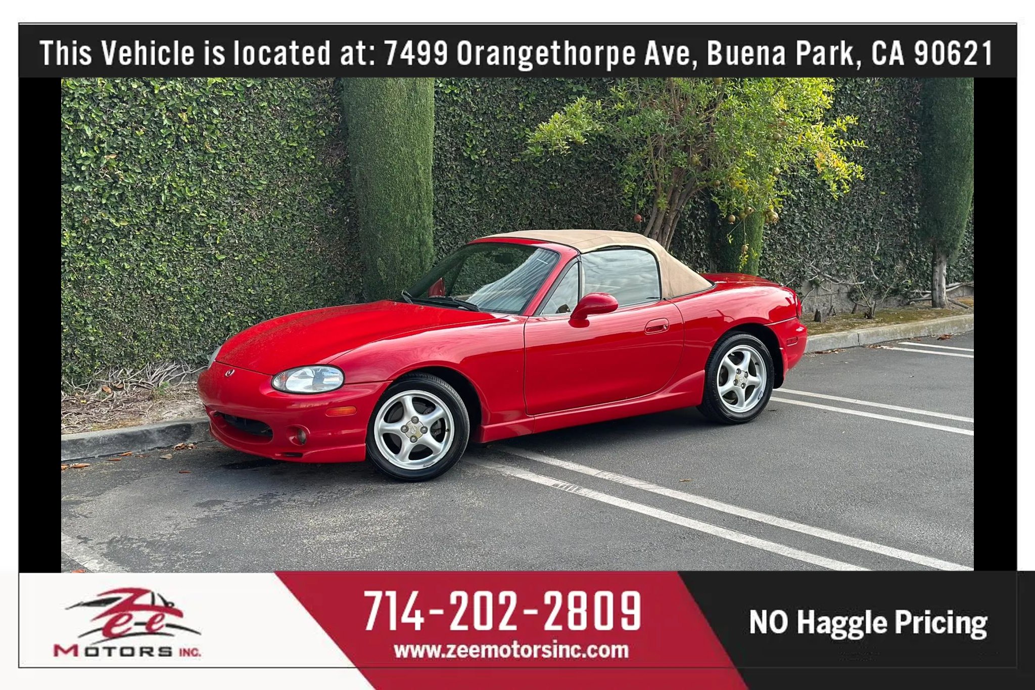 Used 2000 MAZDA MX-5 Miata RWD image 13