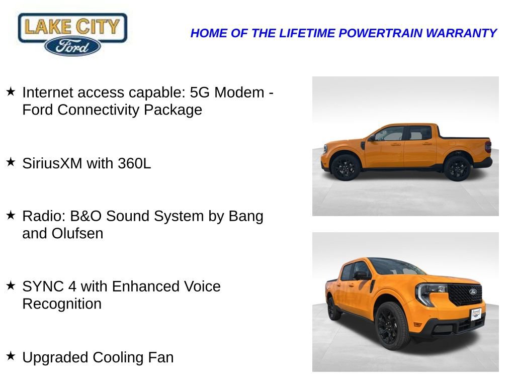 New 2026 Ford Maverick Lariat w/ Black Appearance Package AWD/4WD image 11