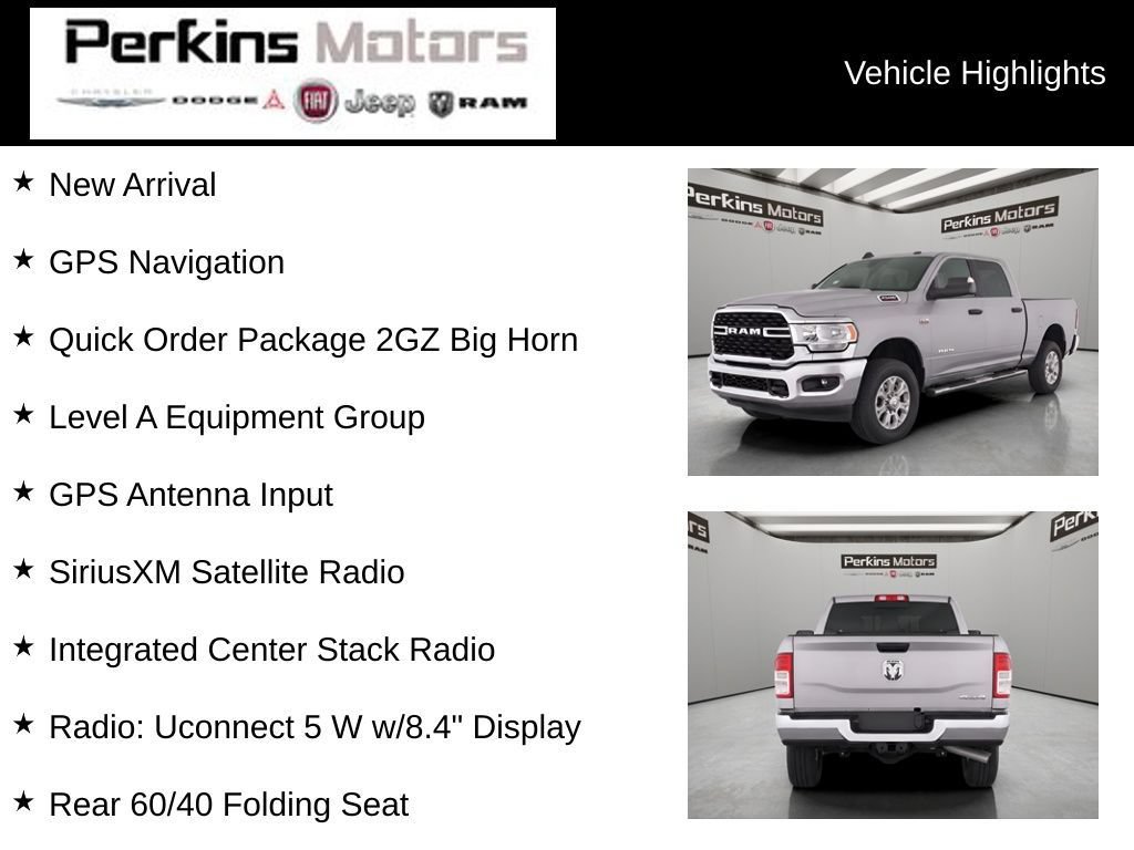 Used 2022 RAM 2500 Big Horn w/ Level A Equipment Group AWD/4WD image 15