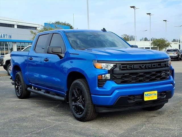 New 2026 Chevrolet Silverado 1500 Custom w/ Turbomax Blackout Package RWD image 3