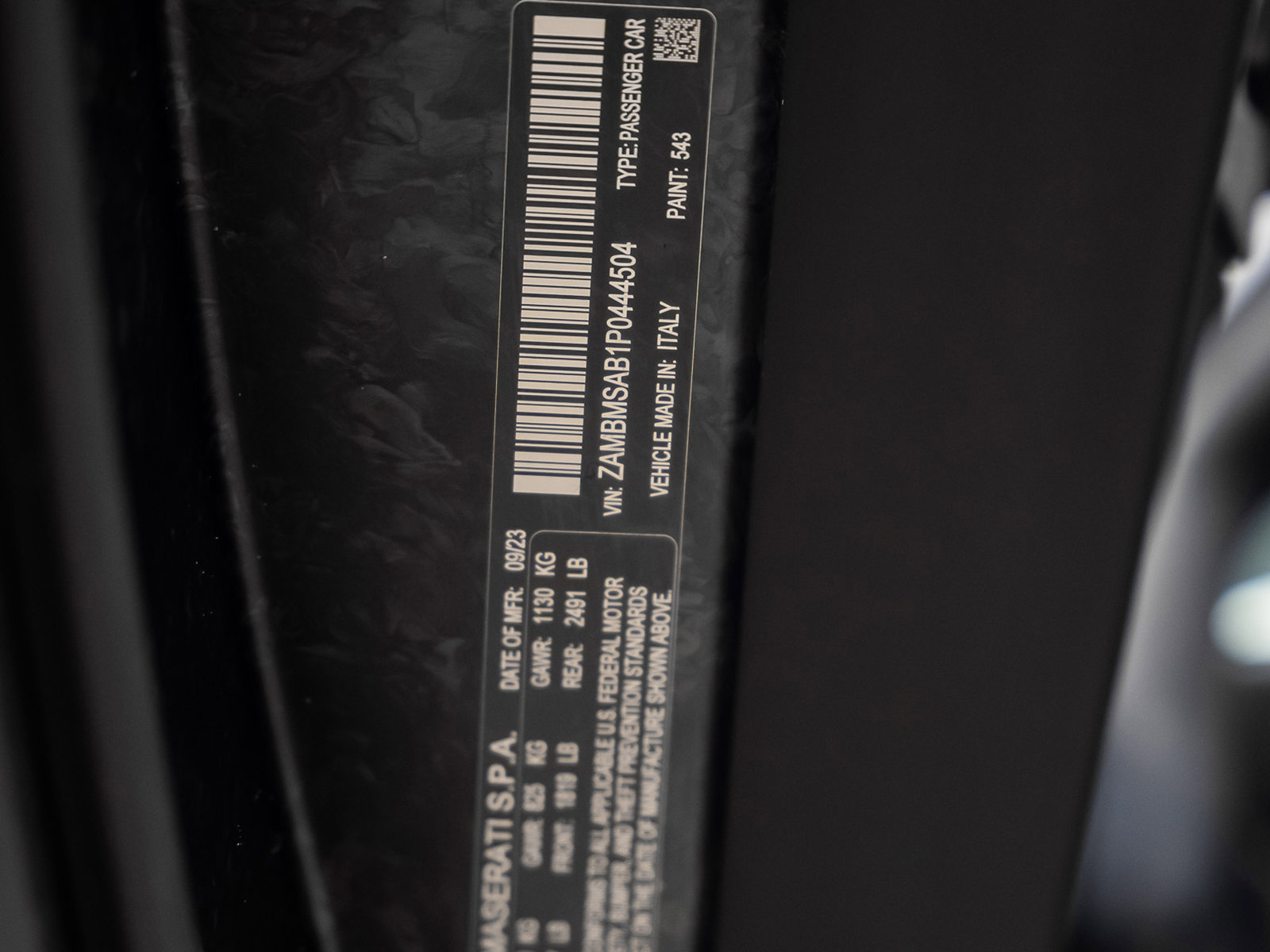 Used 2023 Maserati MC20 Spyder RWD image 60
