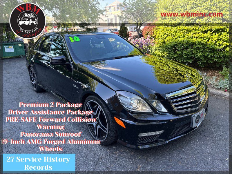 Used 2010 Mercedes-Benz E 63 AMG Sedan