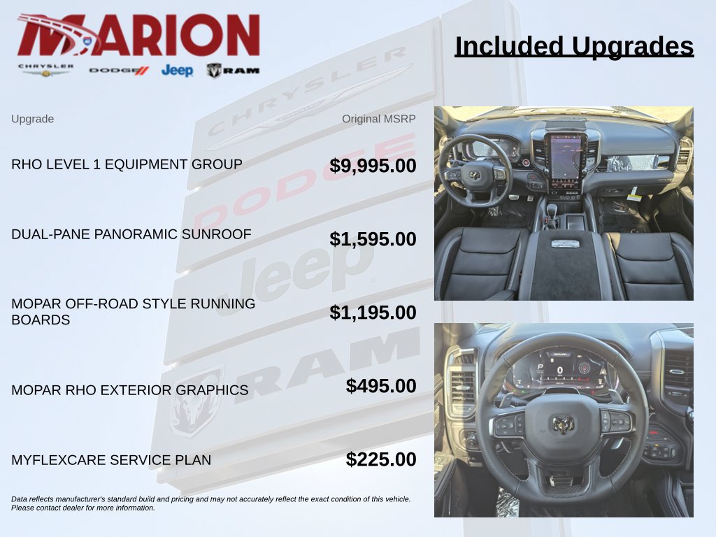 New 2026 RAM 1500 RHO w/ RHO Level 1 Equipment Group AWD/4WD image 9