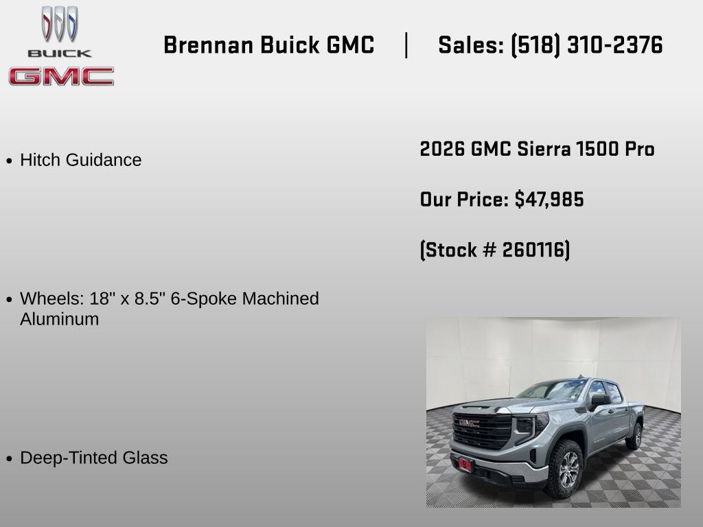 New 2026 GMC Sierra 1500 Pro w/ Pro Value Package AWD/4WD image 30