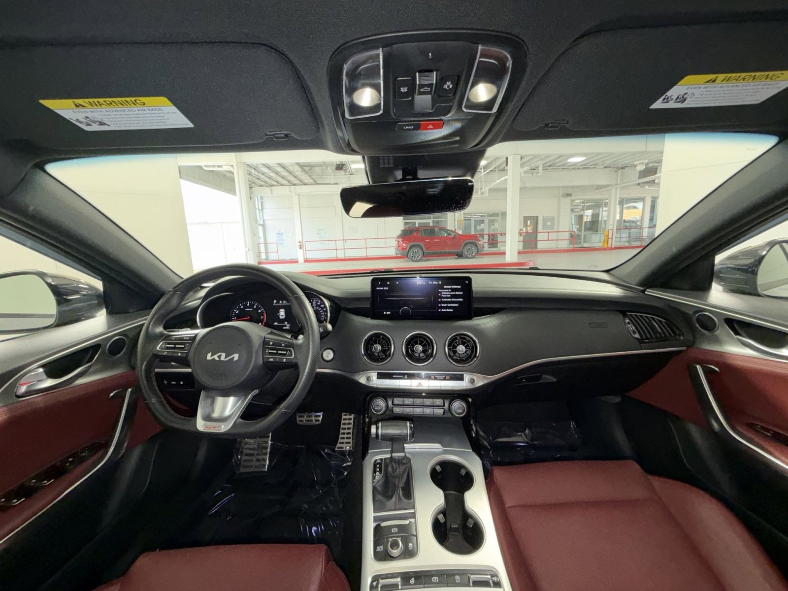 Used 2022 Kia Stinger GT1 w/ Red Interior Color Package image 23
