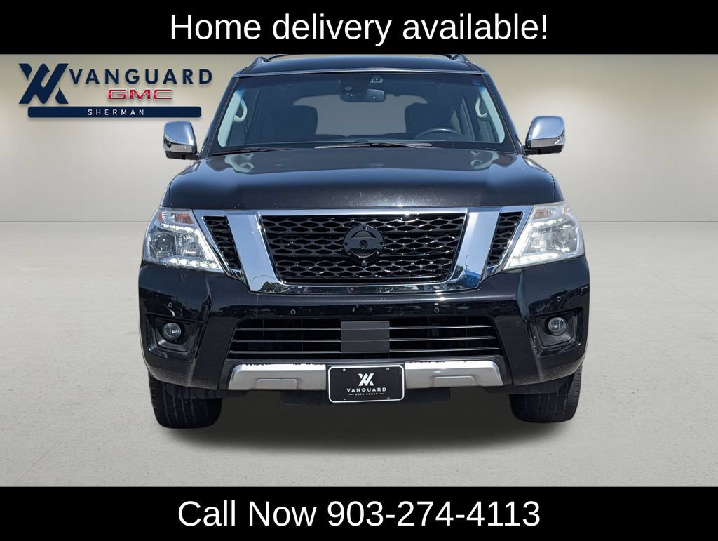 Used 2017 Nissan Armada Platinum w/ Captain Seat Package RWD video 2