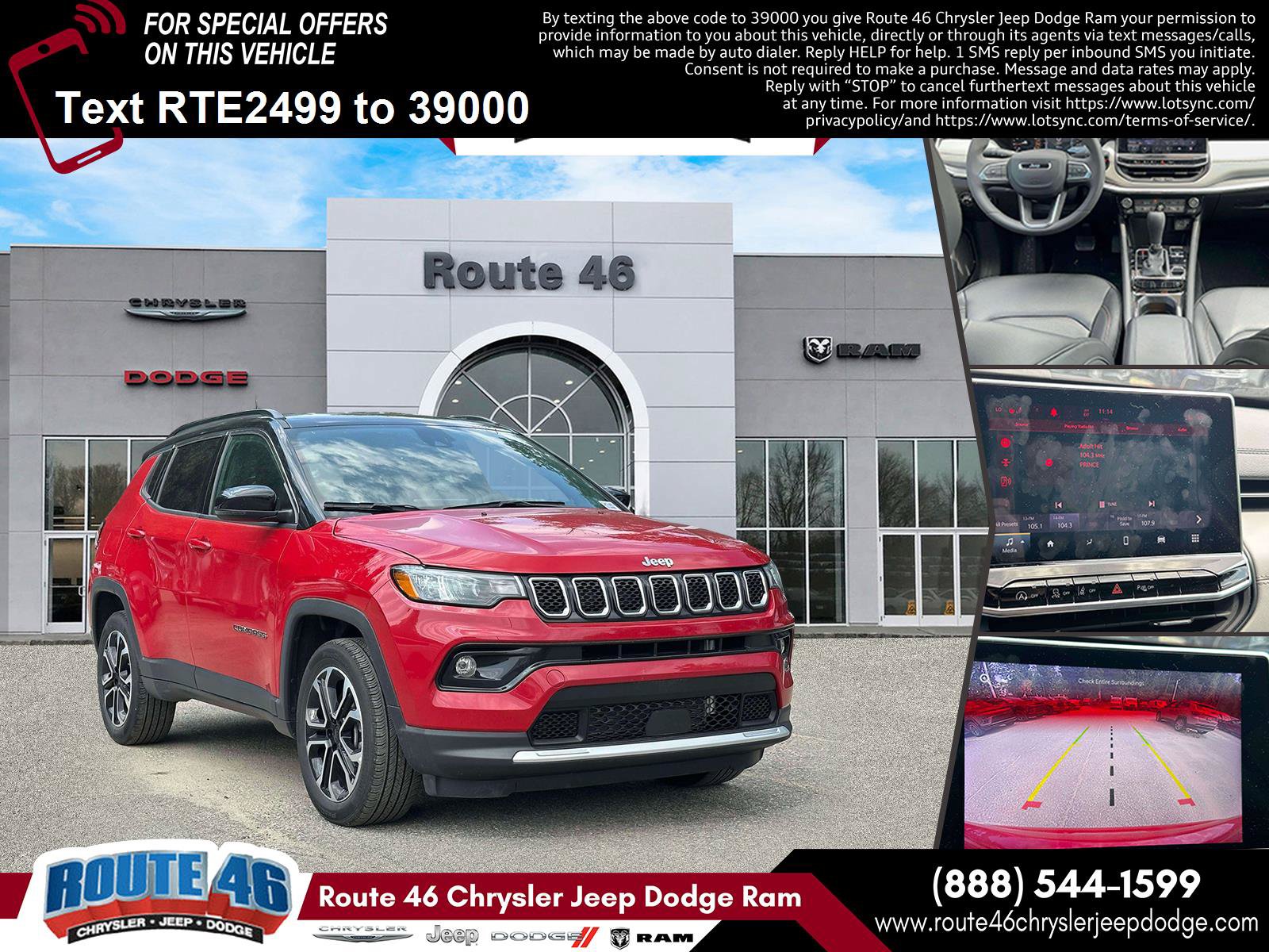 Used 2024 Jeep Compass Limited AWD/4WD image 1