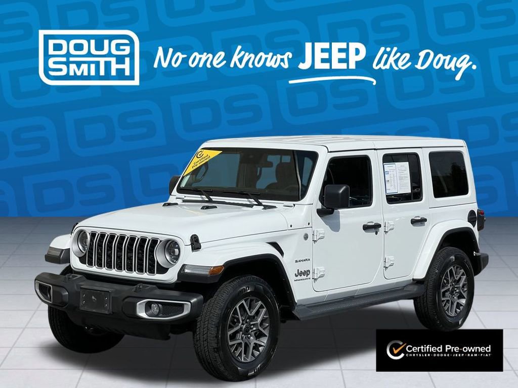 Certified 2024 Jeep Wrangler Sahara