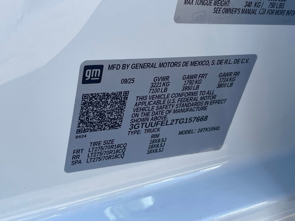 New 2026 GMC Sierra 1500 AT4X image 31