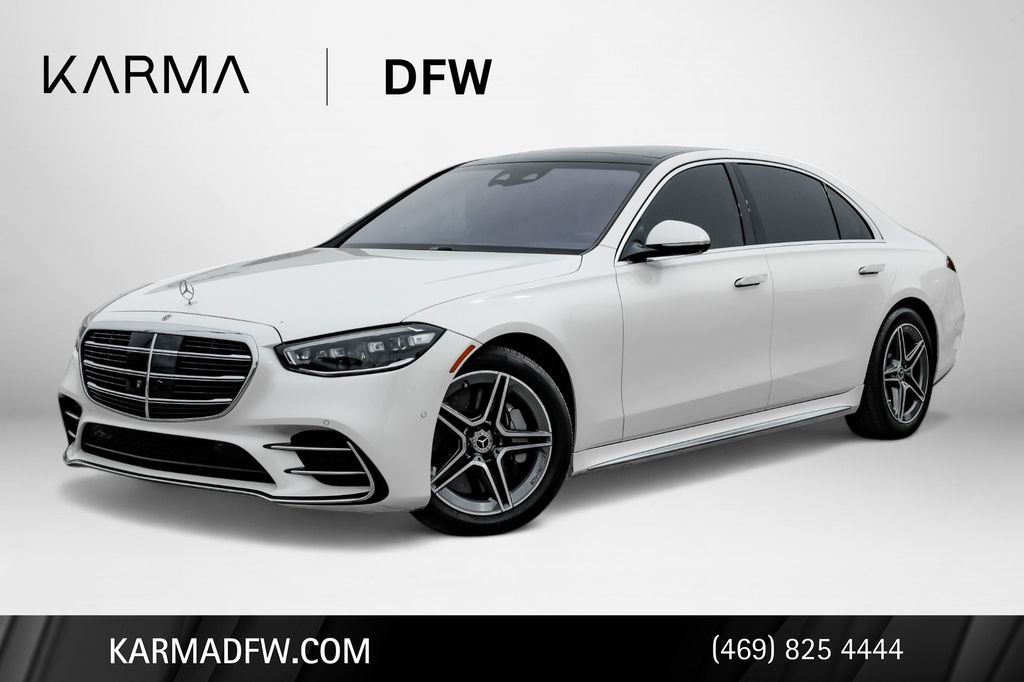 Used 2021 Mercedes-Benz S 580 4MATIC Sedan w/ AMG Line