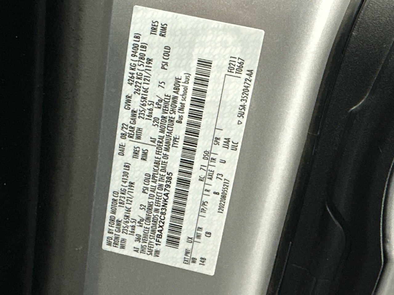 Used 2022 Ford Transit 350 XLT image 36