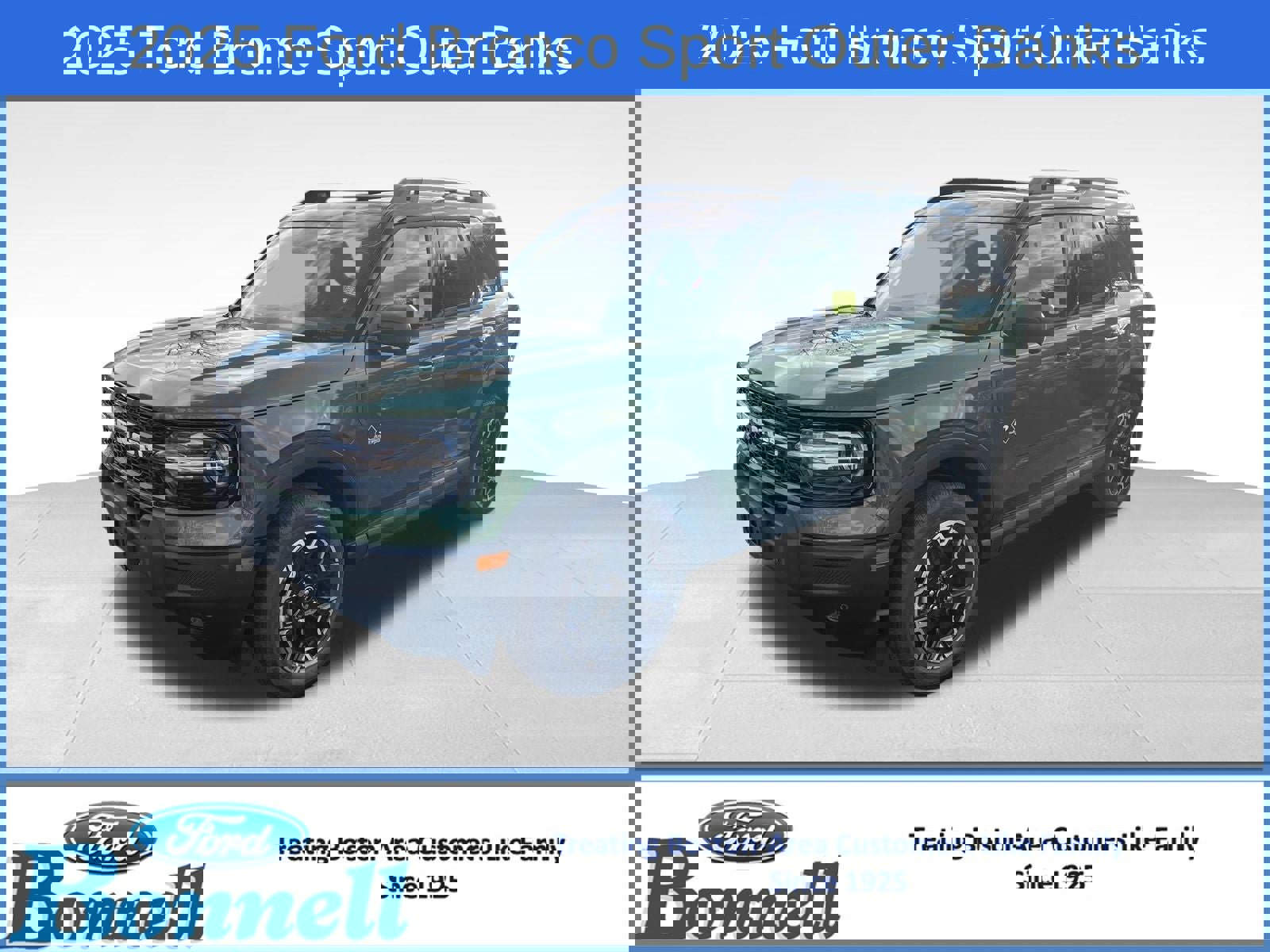 New 2025 Ford Bronco Sport Outer Banks w/ Outer Banks Tech Package+