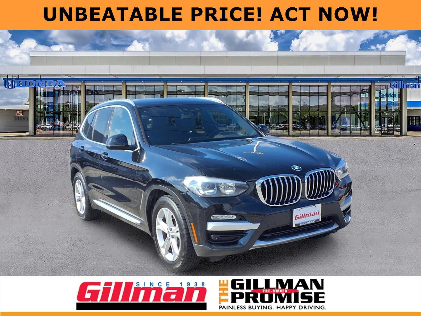 Used 2019 BMW X3 sDrive30i w/ Driving Assistance Package RWD image 1
