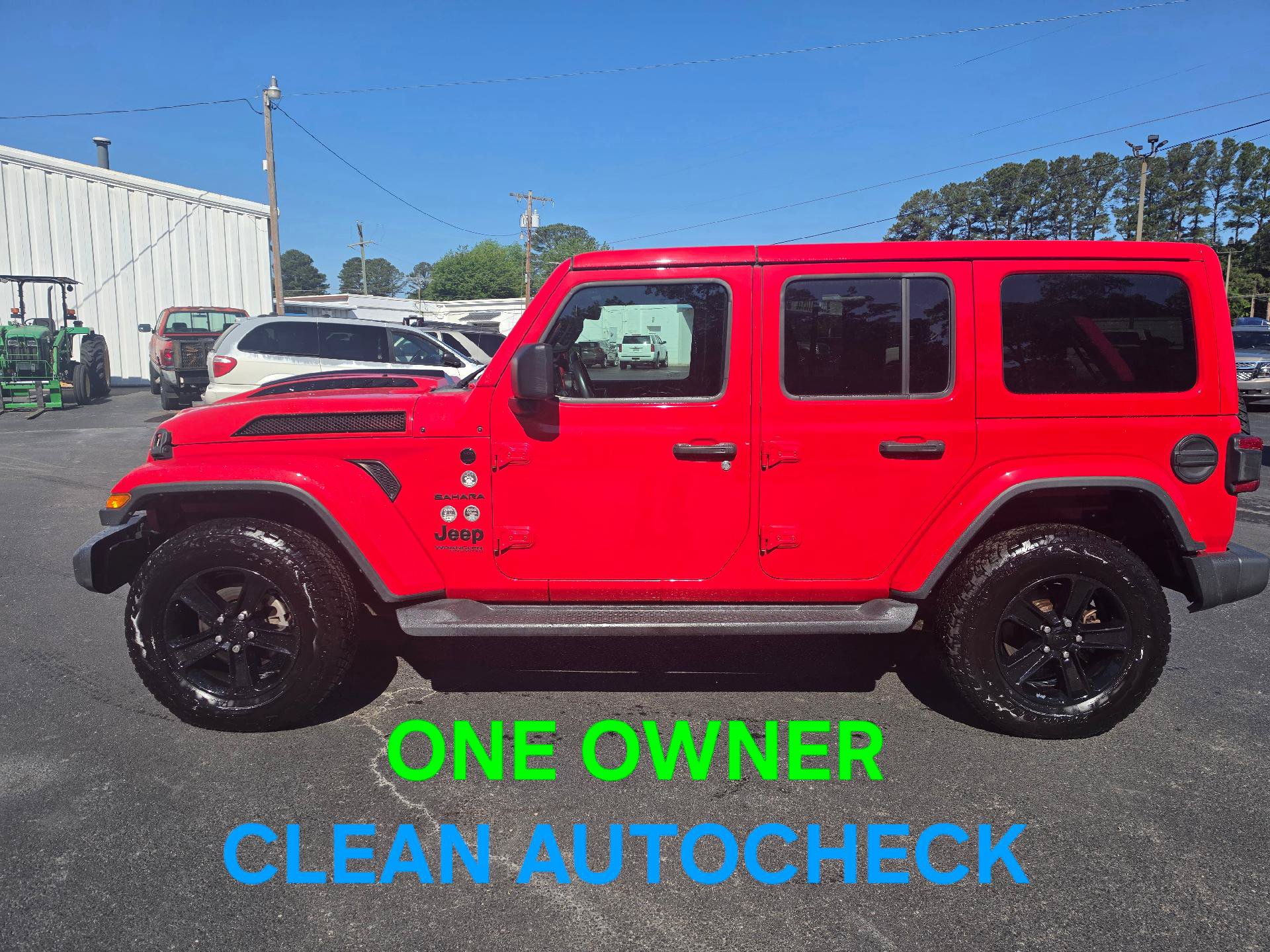 Used 2021 Jeep Wrangler Unlimited Sahara AWD/4WD image 2