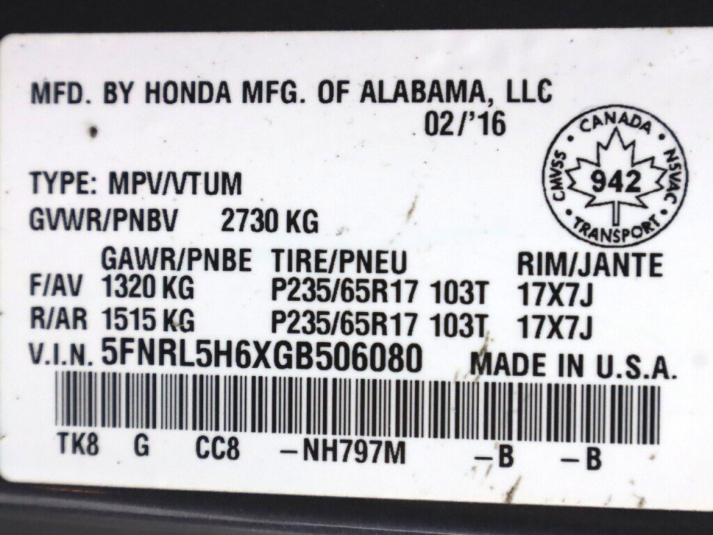 Used 2016 Honda Odyssey EX-L image 47