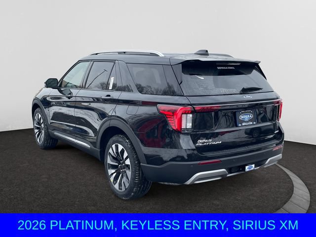 New 2026 Ford Explorer Platinum w/ LUX Leather Package AWD/4WD image 3